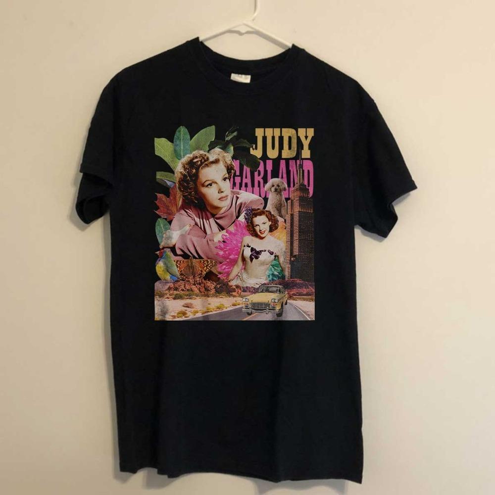 Judy Garland - Unisex Black T-Shirt